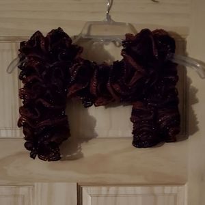 Handemade Fashion Ruffle Scarf ~ Tango